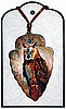 Owl Leather Pendant