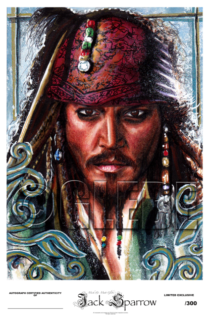 Jack Sparrow Poster Print (LIMITED)