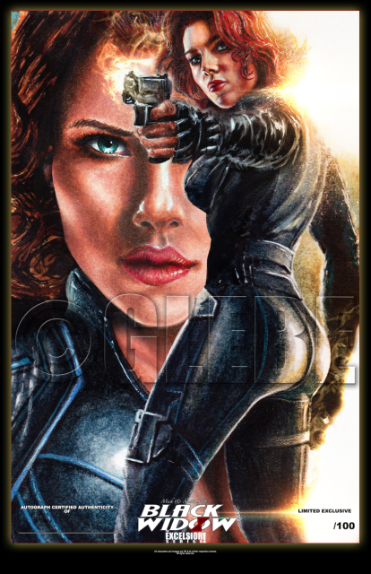 Black Widow Poster Print (LIMITED)